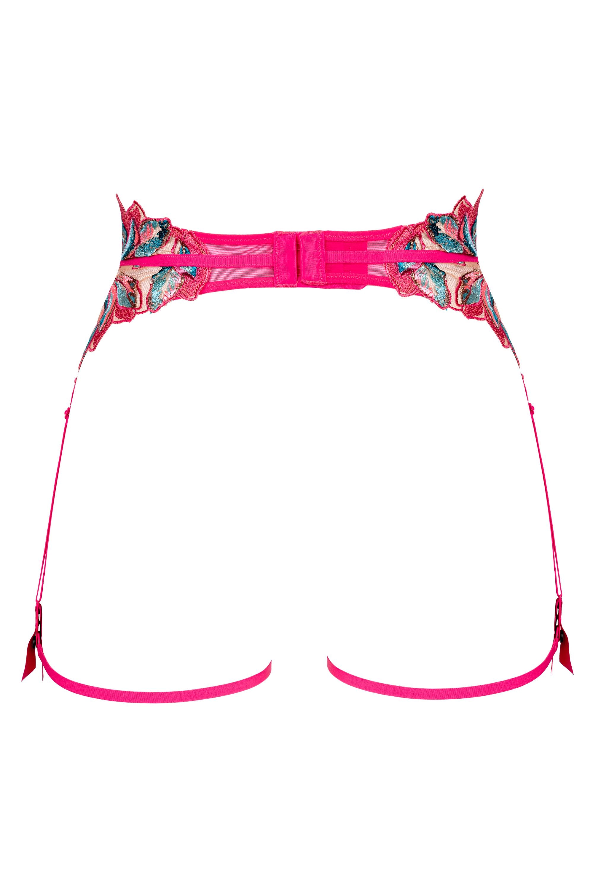 Porte-jarretelles Oiseau de Paradis Cherry