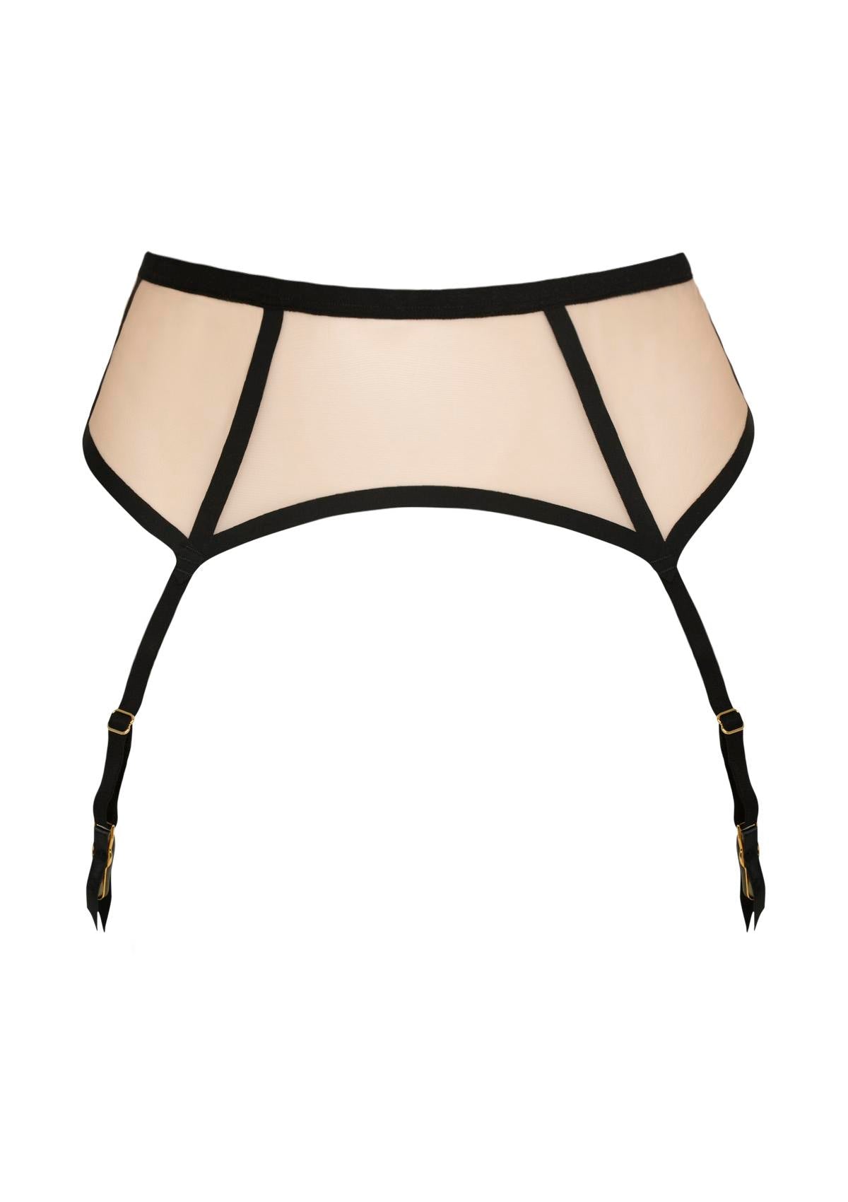 Gold garter outlet belt