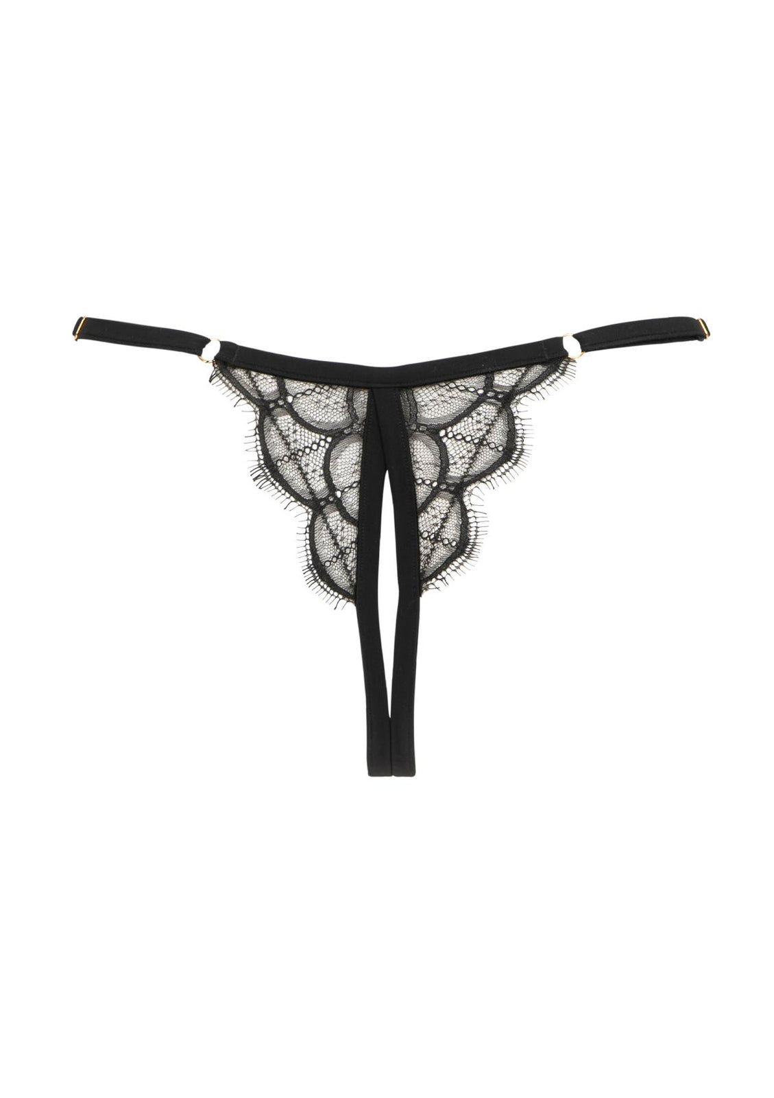 Mystic Shadow open thong • Atelier Amour