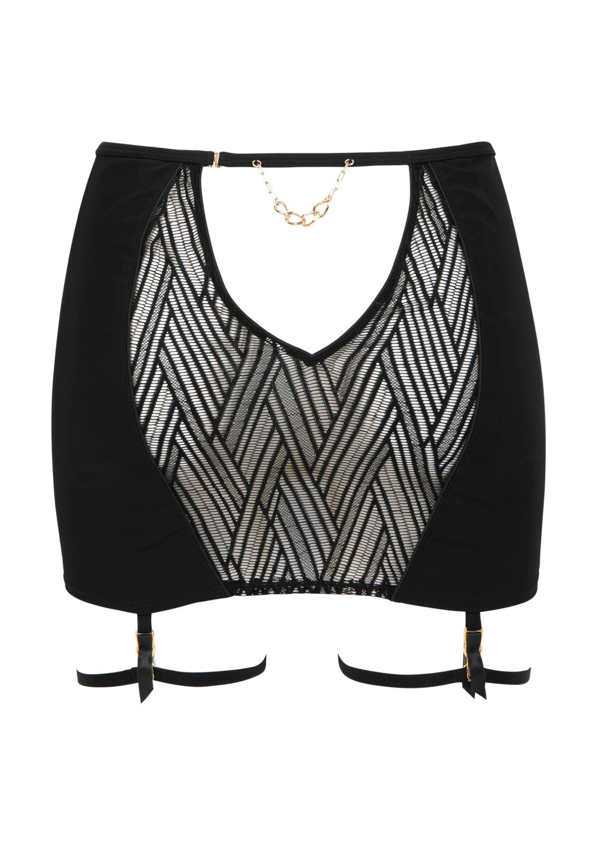 Onde Sensuelle suspender skirt